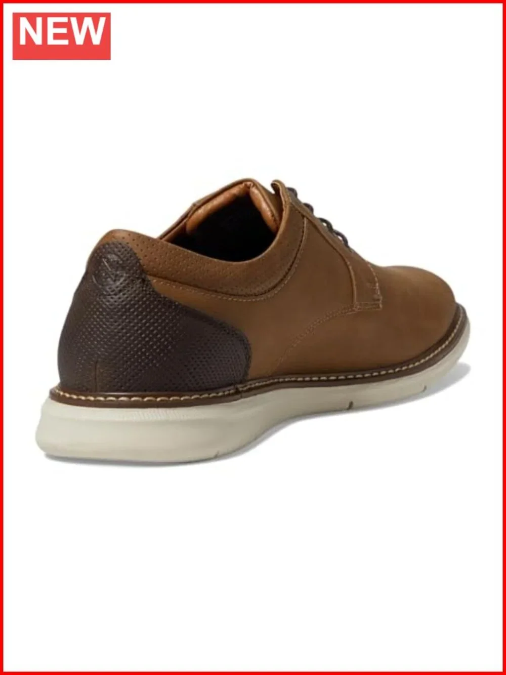 Faux Leather Oxfords Lace-Up Cushioned Business Casual Dress Sneakers